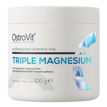 Ostrovit, Тройной Магний, Triple Magnesium, без вкуса, 100 г (OST-22315), фото