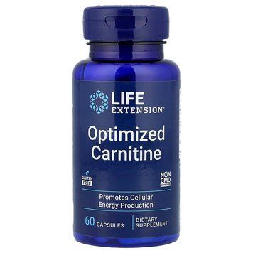 Оптимізований карнітин Life Extension Optimized Carnitine - 60 капсул, фото