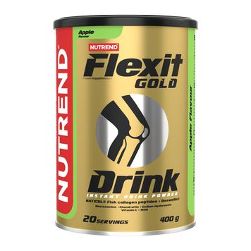 Nutrend, FLEXIT DRINK GOLD, яблуко, 400 г (NUT-17036), фото