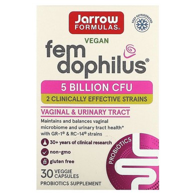 Jarrow Formulas, Fem Dophilus для жінок, 30 капсул (JRW-03005), фото