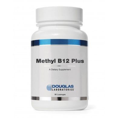 Метил В12 плюс, Methyl B12 Plus, Douglas Laboratories, 90 жувальних таблеток (DOU-97770), фото