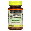 Mason Natural, расторопша (силимарин), стандартизированный экстракт , 60 капсул (MAV-12995), фото