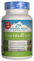 Комплекс для захисту і поліпшення зору, EssentialEyes, RidgeCrest Herbals, 120 гелевих капсул (RDH-00197), фото