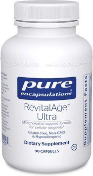 Антиоксидантно-митохондриальная формула, RevitalAge Ultra, Pure Encapsulations, 90 капсул (PE-01400), фото