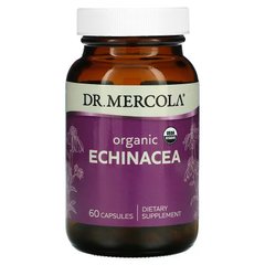 Dr. Mercola, Органічна ехінацея, 60 капсул (MCL-03416), фото