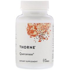 Thorne Research, Кверцетин та бромелаїн, Quercenase, 60 капсул (THR-33202), фото