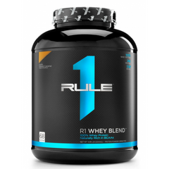Rule 1, R1 Whey Blend, Сывороточный протеин, соленая карамель, 2240 г (816706), фото