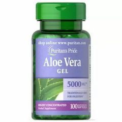 Aloe Vera Extract, Puritan's Pride, 25 мг, 100 капсул (PTP-12682), фото