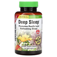 Herbs Etc., Снодійне, Deep Sleep, 120 капсул швидкої дії (HEC-50301), фото