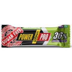 Power Pro, Протеїновий батончик 36% Classic Sugar Free, горіх, без цукру, 60 г - 1/20 (818920), фото
