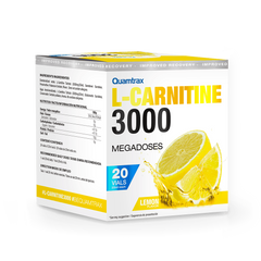 Quamtrax, L-Carnitine 3000, лимон, 20 флаконів (820532), фото