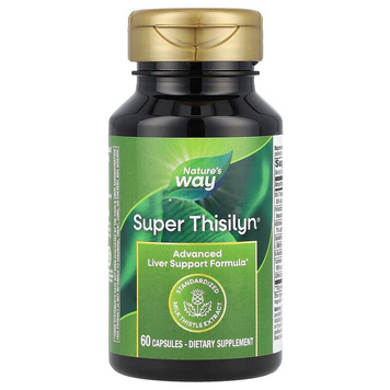 Nature's Way, Super Thisilyn, улучшенная формула для детоксикации, 60 вегетарианских капсул (NWY-15405), фото