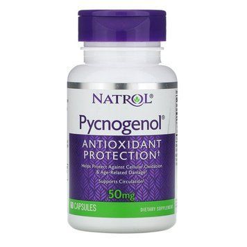 Natrol, Pycnogenol, 50 мг, 60 капсул (NTL-00513), фото