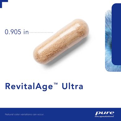 Антиоксидантно-митохондриальная формула, RevitalAge Ultra, Pure Encapsulations, 90 капсул (PE-01400), фото