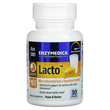 Enzymedica, Lacto, самая продвинутая формула для усвоения молочных продуктов, 30 капсул (ENZ-24120)