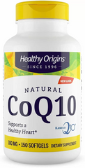 Healthy Origins, Коензим Q10, Kaneka Q10, 100 мг, 150 капсул (HOG-35017), фото