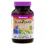 Bluebonnet Nutrition BLB-02054 Bluebonnet Nutrition, Targeted Choice, Brain Power, підтримка мозку, 60 рослинних капсул (BLB-02054)