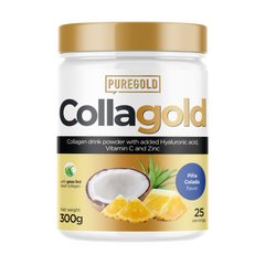 Pure Gold, Collagold, коллаген, пина колада, 300 г (PGD-90787), фото