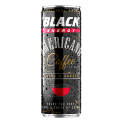 Black, Энергетический напиток Black Americano Coffee - 250 мл 09/2021 (815820), фото