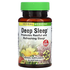 Herbs Etc., Снодійне, Deep Sleep, 30 капсул швидкої дії (HEC-50303), фото