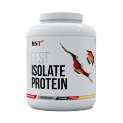 MST, Best Isolate Protein, ізолят протеїну, полуниця, 67 порцій, 2010 г (MST-16412), фото