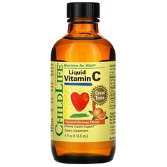ChildLife, Essentials, вітамін C у рідкій формі, натуральний апельсиновий смак, 118,5 мл (CDL-10200), фото