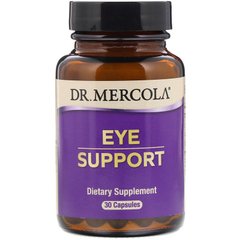 Витамины для глаз с лютеином, Eye Support, Dr. Mercola, 30 капсул (MCL-01235), фото