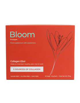 Коллагеновый комплекс Progress Nutrition Bloom Collagen | ананас - 30 пакетов по 9,1 г, фото