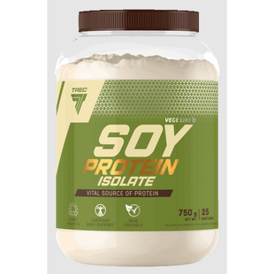 Trec, Соєвий протеїн, Soy Protein Isolate, ваніль, 750 г (819427), фото