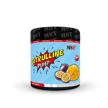 MST Nutrition, L-цитруллин, Citrulline Pump, манго🥭маракуйя, 262 г (MST-16177), фото