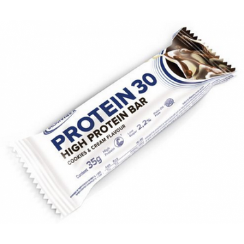IronMaxx, Батончик Protein 30, печиво + крем, 35 г - 1/24 (816125), фото