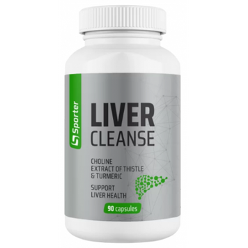 Sporter, Liver Cleanse, 90 капсул (SPO-72310), фото