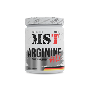 MST, L-аргинин, Arginine HCL, 5000 мг, без вкуса, 500 г (MST-16246), фото