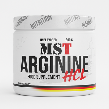 MST, L-аргинин, Arginine HCL, 5000 мг, без вкуса, 300 г (MST-16016), фото