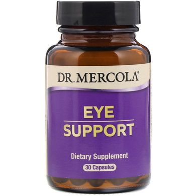 Вітаміни для очей з лютеином, Eye Support, Dr. Mercola, 30 капсул (MCL-01235), фото