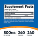 Nutricost NCS-67176 Мио инозитол 500 мг Nutricost - 240 капсул 3