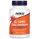 Now Foods NOW-00694 Now Foods, C-1000 с цинком для укрепления иммунитета, витамин C, 1000 мг и цинк, 15 мг, 90 вегетарианских капсул (NOW-00694) 1