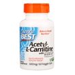 Doctor's Best, ацетил-L-карнітин з карнітинами Biosint, 500 мг, 60 вегетаріанських капсул (DRB-00105)