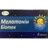 Мелатонин Биотек для улучшения сна при бессоннице - 30 таблеток, фото