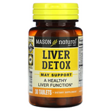 Mason Natural MAV-13568 Mason Natural, Liver Detox, 30 таблеток (MAV-13568)