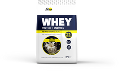 FitWin, Сироватковий протеин, Whey Protein + Enzymes, ваниль со сливками, 900 г (FTW-23014), фото
