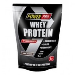 Power Pro, Whey Protein, ваніль-айскрем, 1000 г (103680), фото