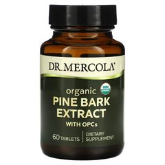 Dr. Mercola, Органічний екстракт соснової кори з ОРС, 60 таблеток (MCL-03926), фото