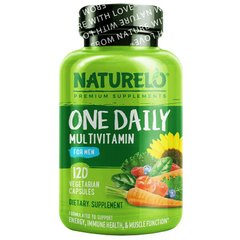 Naturelo, мультивітаміни для чоловіків, для щоденного застосування, 120 вегетаріанських капсул (NAU-62801), фото