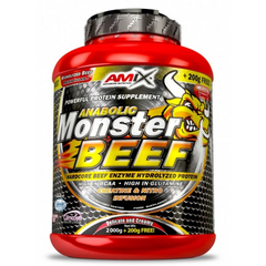 Amix, Anabolic Monster Beef Protein, лесный фрукты, 2200 г (819301), фото