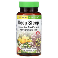 Herbs Etc., Снодійне, Deep Sleep, 60 капсул швидкої дії (HEC-50306), фото