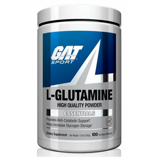 GAT, L-Glutamine - 500 г (816511), фото