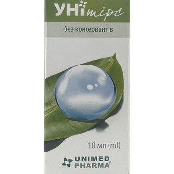 Капли глазные UNItears (Унитирс) без консервантов увлажняющие - 10 мл., фото