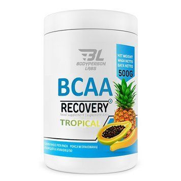 Bodyperson Labs, BCAA Recovery, тропічний, 500 г (BDL-72813), фото