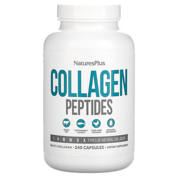 NaturesPlus, пептиди колагену, 500 мг, 240 капсул (NAP-45972), фото